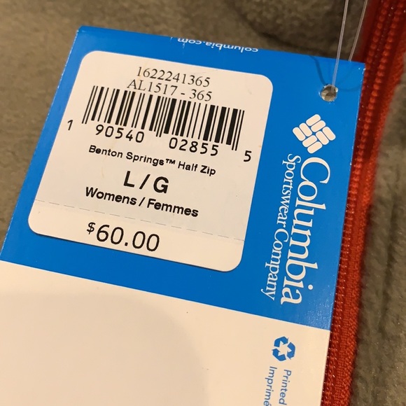 Columbia “Benton Springs” Half Zip Fleece - Picture 11 of 11